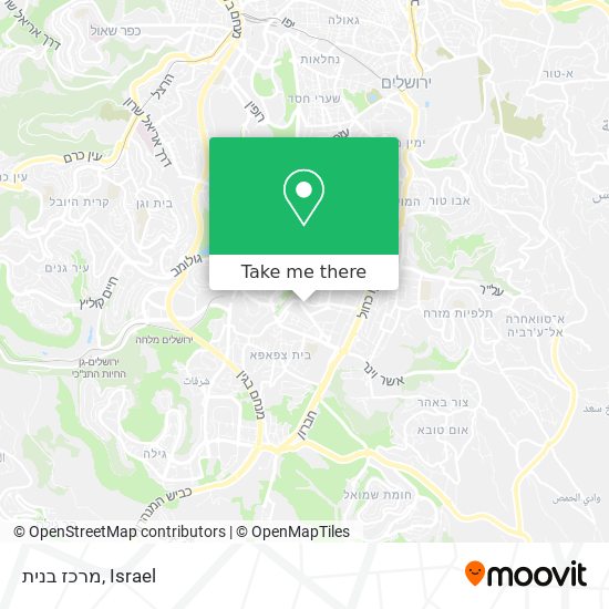 מרכז בנית map