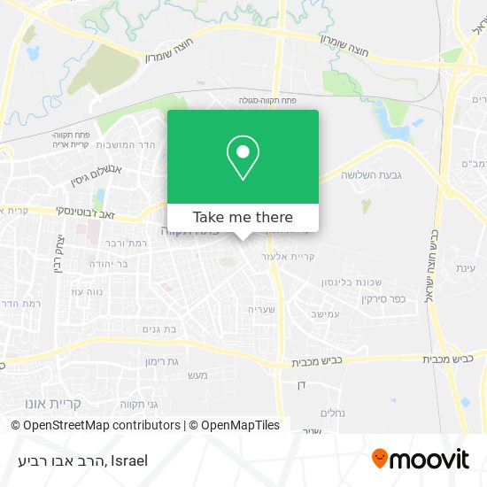 הרב אבו רביע map