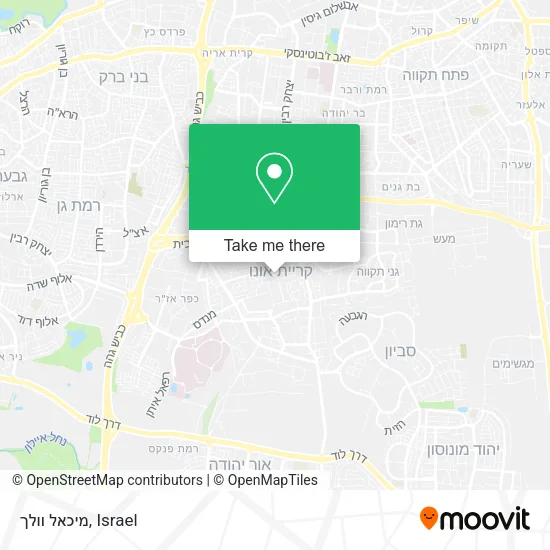 Карта מיכאל וולך