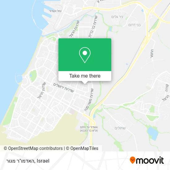 Карта האדמו"ר מגור