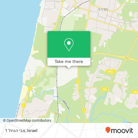 צבי הנחל 1 map