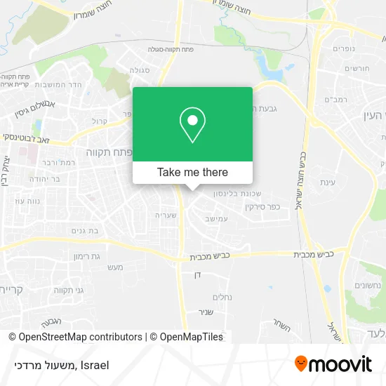 Карта משעול מרדכי