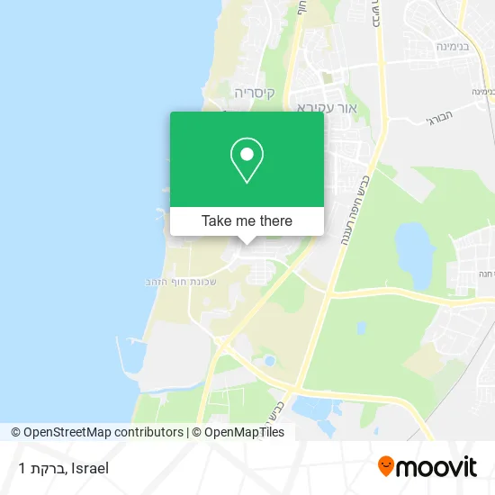 Карта ברקת 1