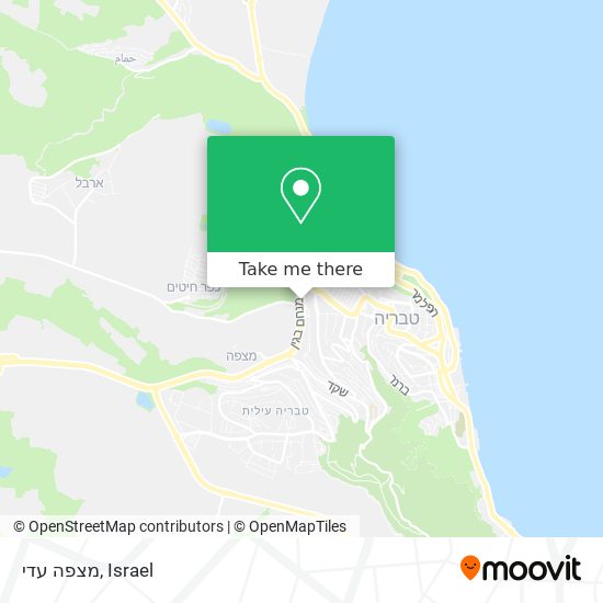 מצפה עדי map