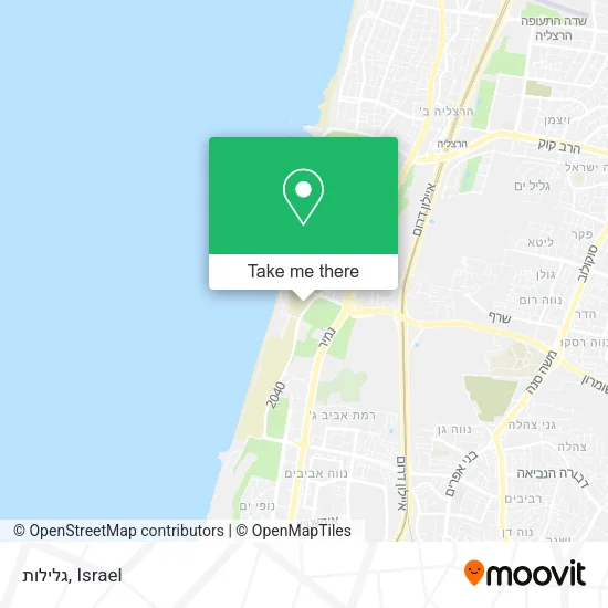 Карта גלילות