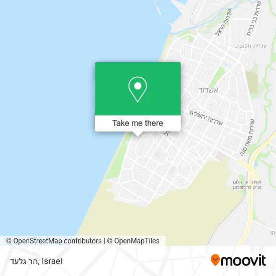 Карта הר גלעד
