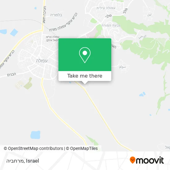 Карта מרחביה