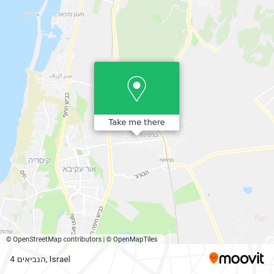 הנביאים 4 map