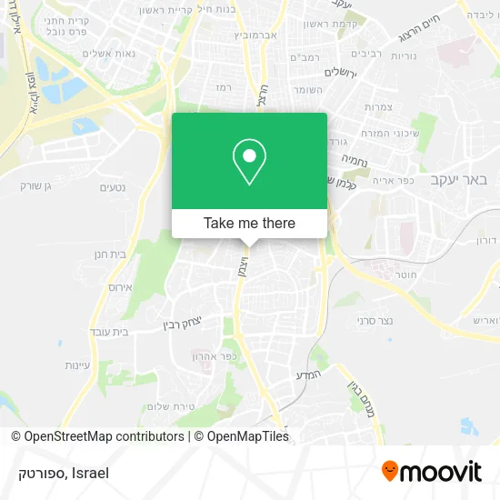 Карта ספורטק