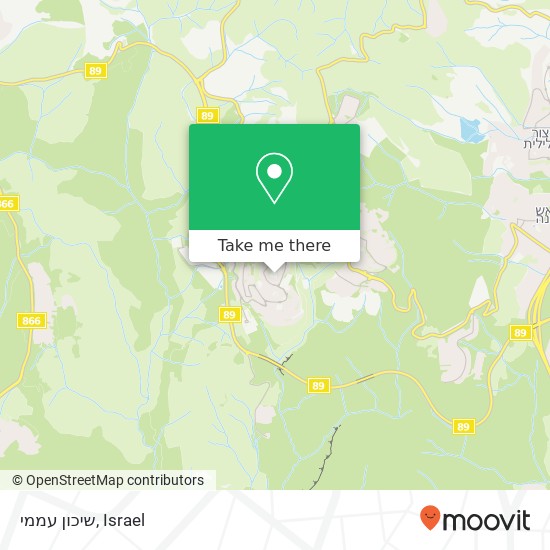 שיכון עממי map