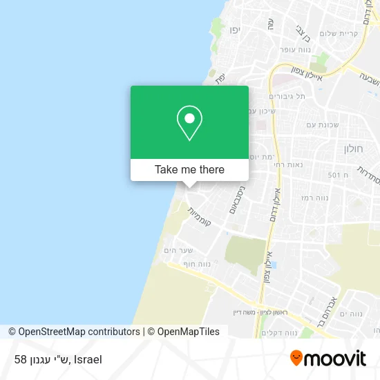 Карта ש"י עגנון 58