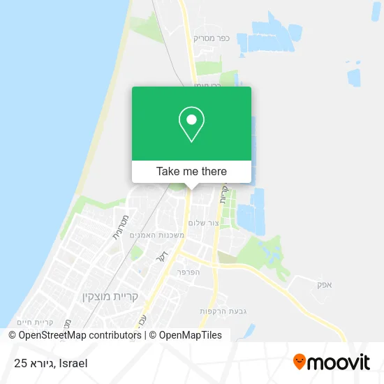 Карта גיורא 25