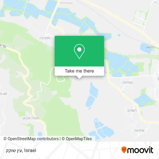 Карта עין שוקק