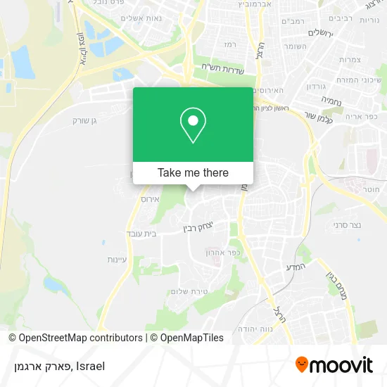 Карта פארק ארגמן