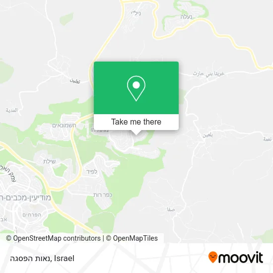 Карта נאות הפסגה