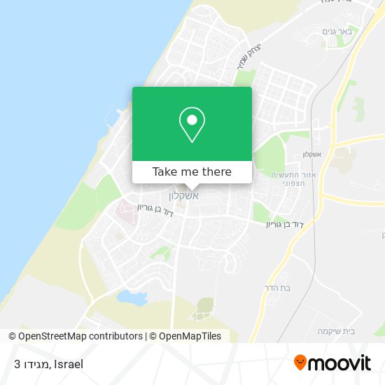 מגידו 3 map