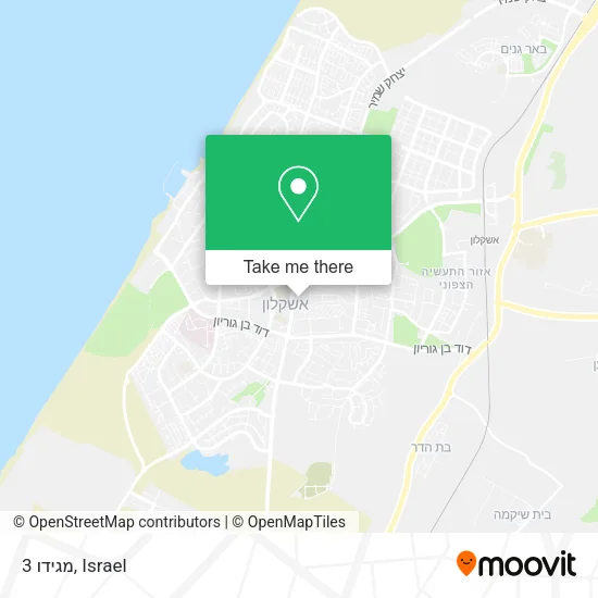Карта מגידו 3
