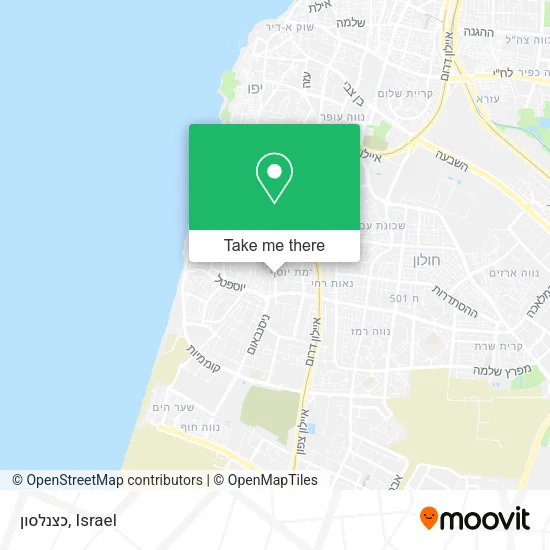 Карта כצנלסון