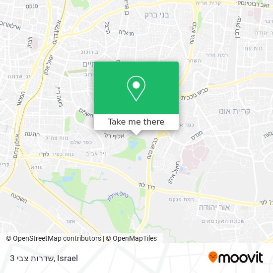 שדרות צבי 3 map