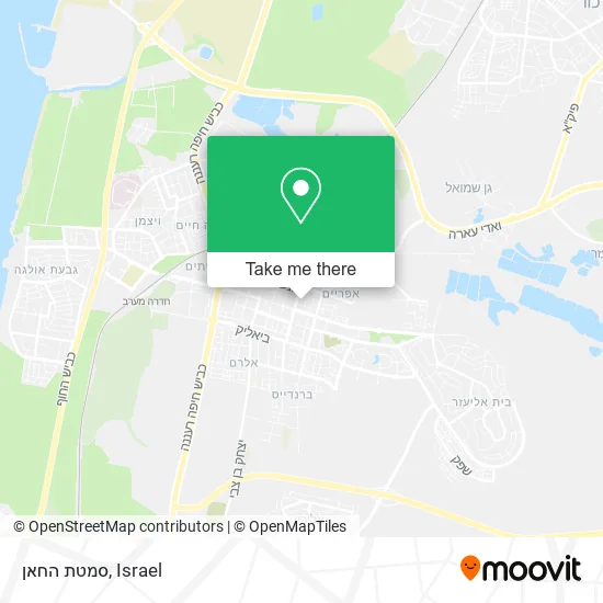 Карта סמטת החאן