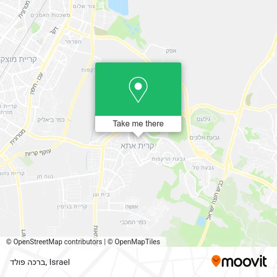 Карта ברכה פולד