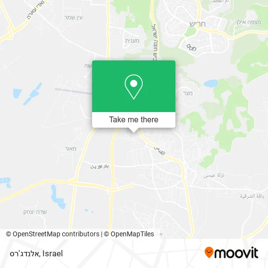 Карта אלנדג'רס