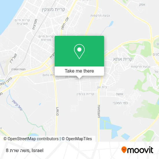 Карта משה שרת 8