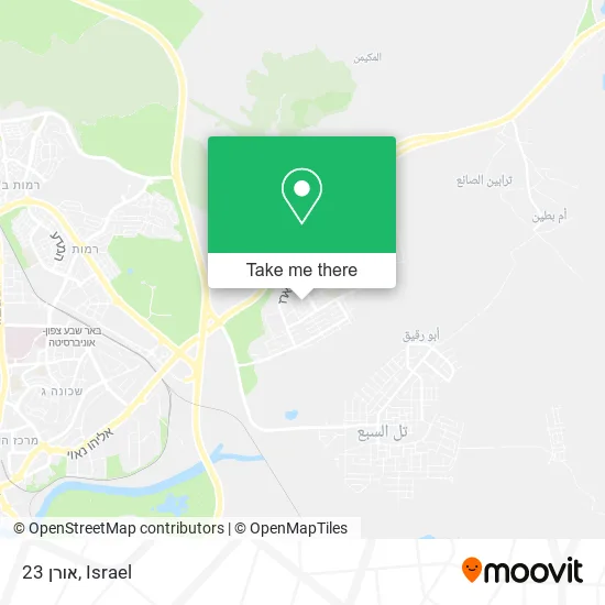 Карта אורן 23