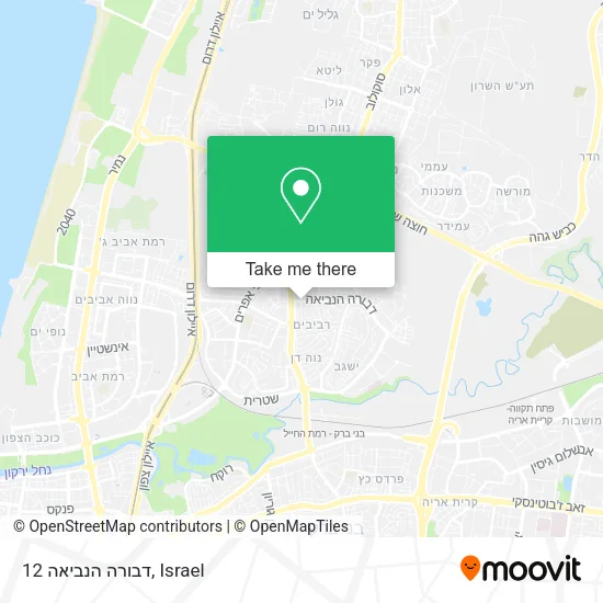Карта דבורה הנביאה 12