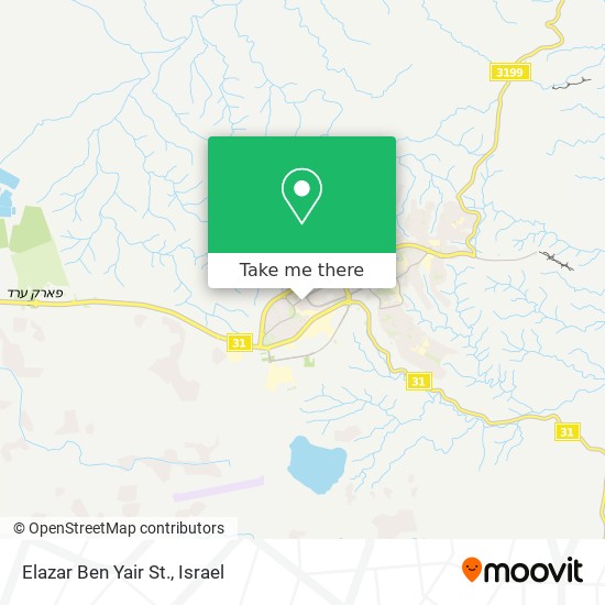 Elazar Ben Yair St. map