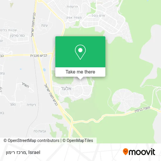 Карта מרכז רימון