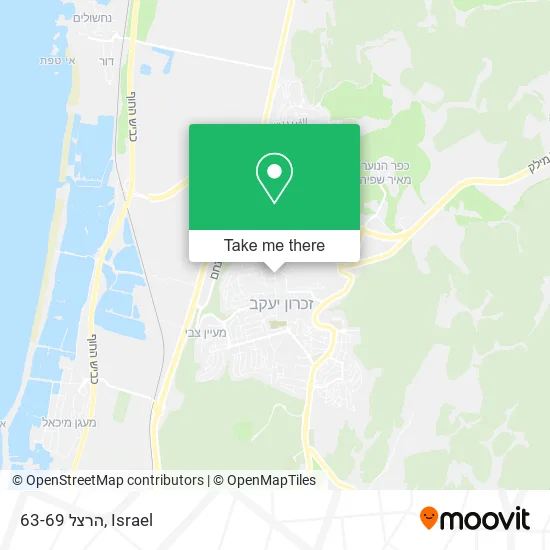 Карта הרצל 63-69
