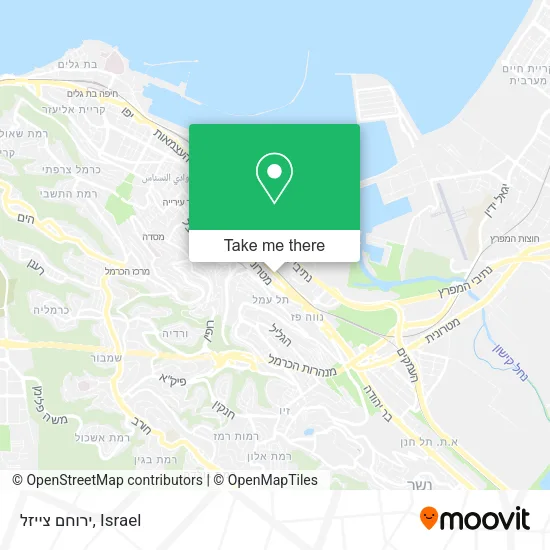 Карта ירוחם צייזל
