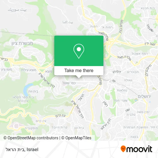 Карта בית הראל