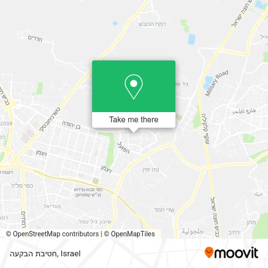 Карта חטיבת הבקעה