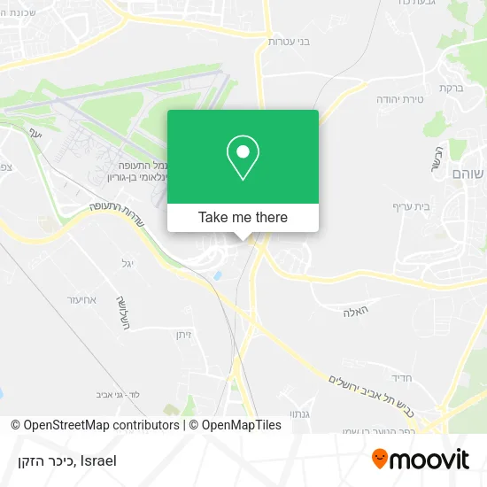 Карта כיכר הזקן