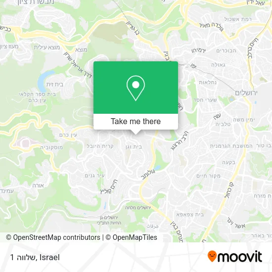 Карта שלווה 1