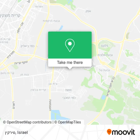 Карта סירקין