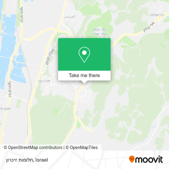 Карта חלומות זיכרון