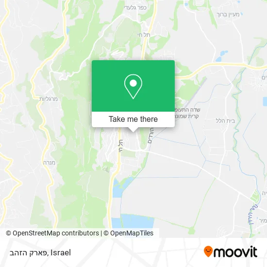 Карта פארק הזהב