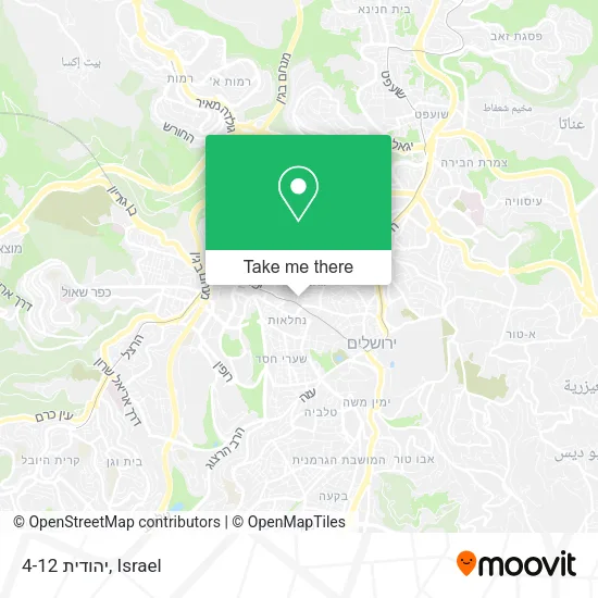 Карта יהודית 4-12