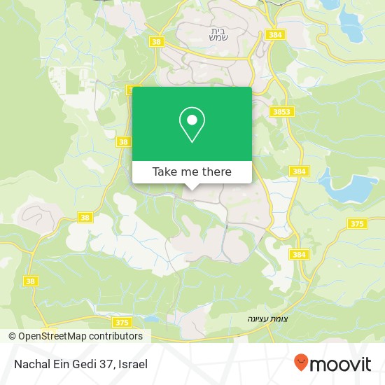 Nachal Ein Gedi 37 map
