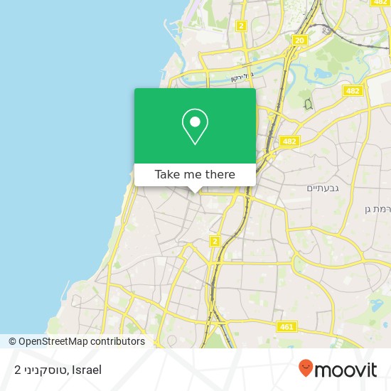 טוסקניני 2 map