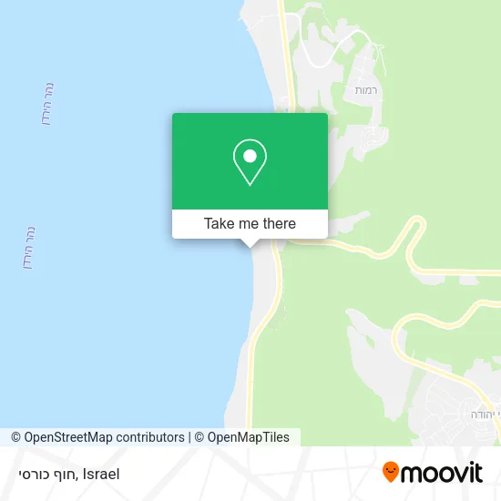 Карта חוף כורסי