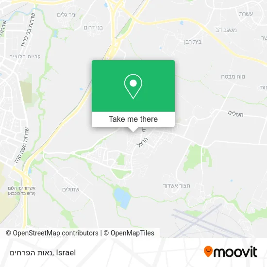 Карта נאות הפרחים