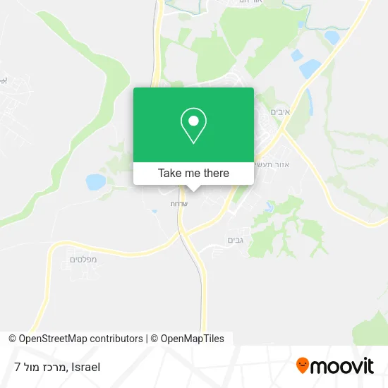 Карта מרכז מול 7