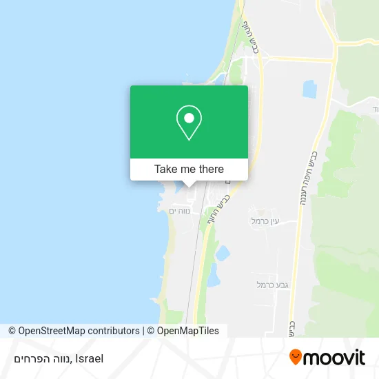 Карта נווה הפרחים