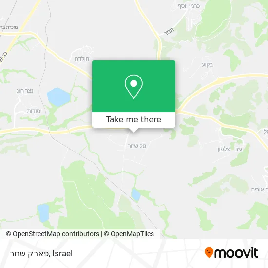 Карта פארק שחר