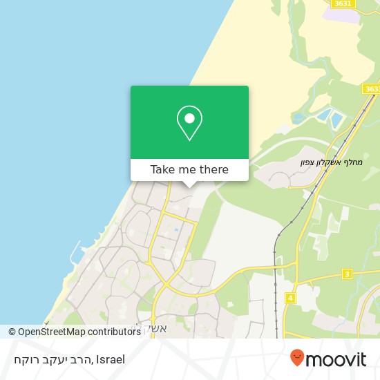 Карта הרב יעקב רוקח
