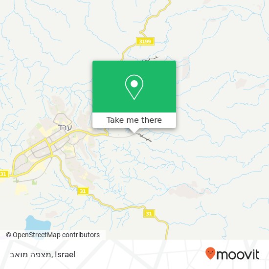 מצפה מואב map